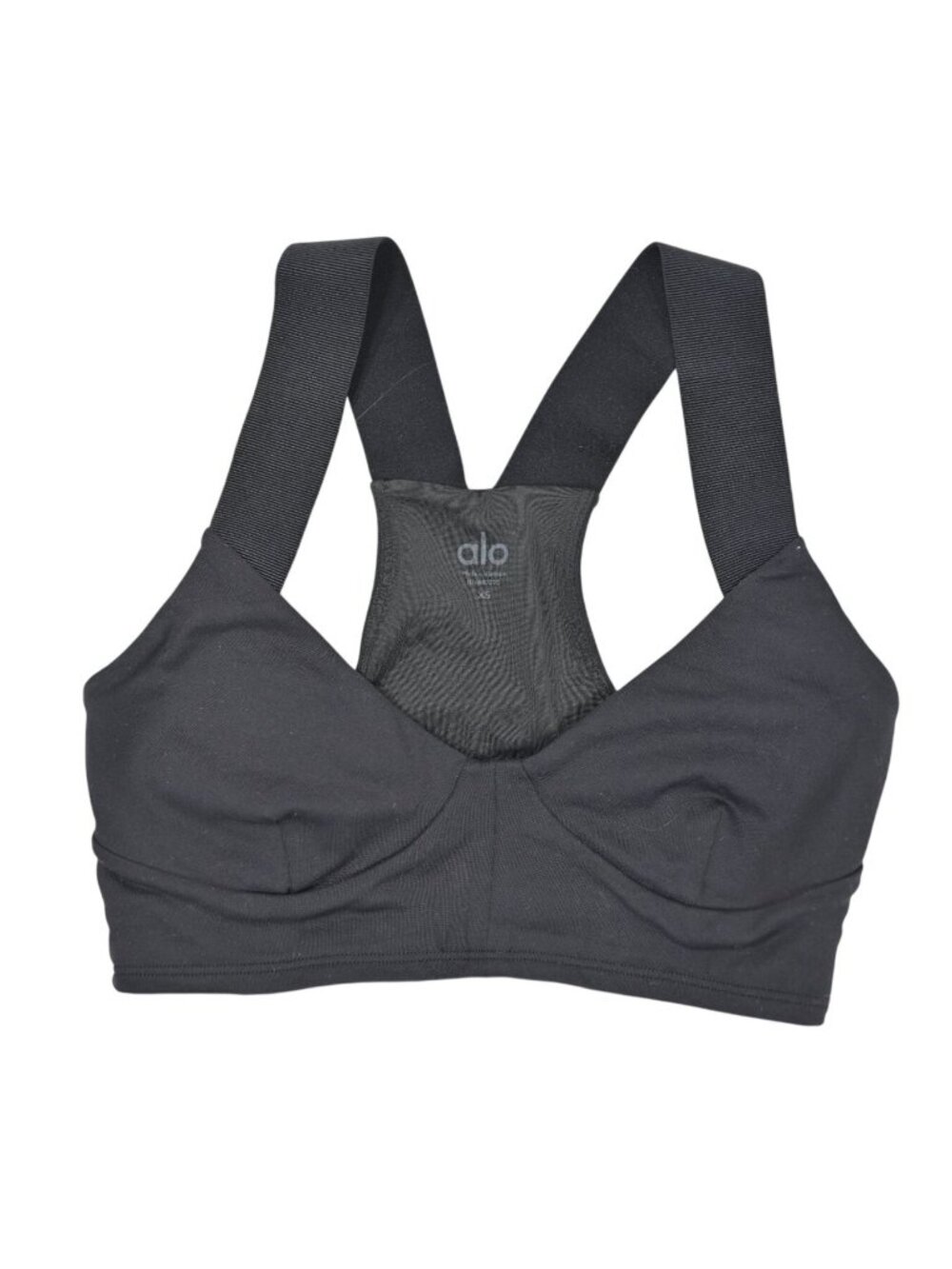 ALO Yoga Airbrush Rev It Up Bra in Black